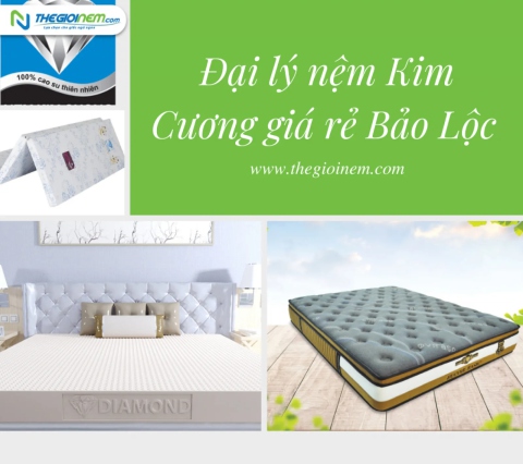 Đại lý nệm Kim Cương giá rẻ Bảo Lộc | Thegioinem.com