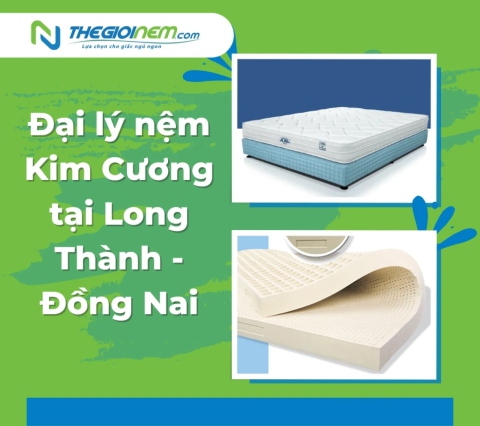 Đại lý nệm Kim Cương Long Thành, Đồng Nai - Thegioinem.com