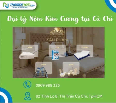 Đại lý Nệm Kim Cương tại Củ Chi