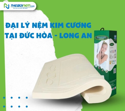 Đại lý nệm Kim Cương tại Đức Hòa - Long An