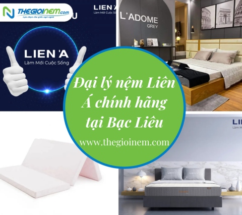 Đại lý nệm Liên Á chính hãng tại Bạc Liêu | Thegioinem.com