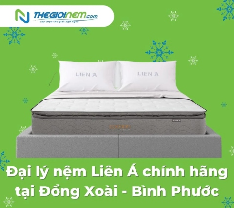 Đại lý nệm Liên Á chính hãng tại Đồng Xoài - Bình Phước