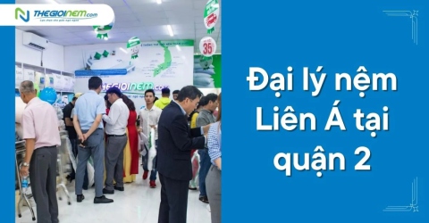 Đại lý nệm Liên Á tại quận 2