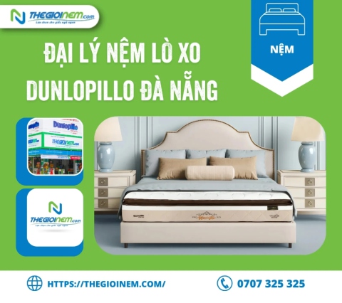 Đại lý nệm lò xo Dunlopillo Đà Nẵng