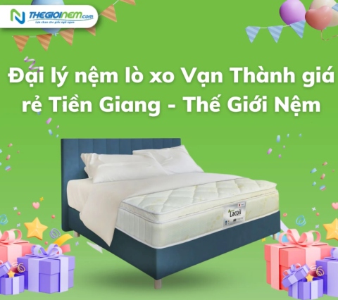 Đại lý nệm lò xo Vạn Thành giá rẻ Tiền Giang - Thế Giới Nệm