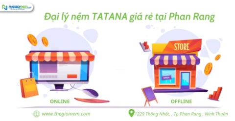 Đại lý nệm TATANA giá rẻ tại Phan Rang