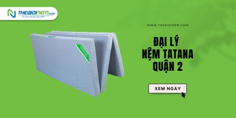 Đại lý nệm Tatana tại quận 2 | Thegioinem.com