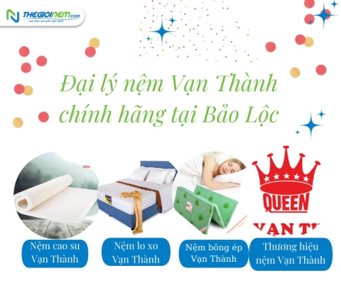 Đại lý nệm Vạn Thành chính hãng tại Bảo Lộc | Thegioinem.com