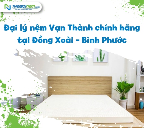 Đại lý nệm Vạn Thành chính hãng tại Đồng Xoài- Bình Phước