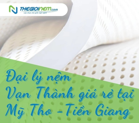 Đại lý nệm Vạn Thành giá rẻ tại Mỹ Tho - Tiền Giang