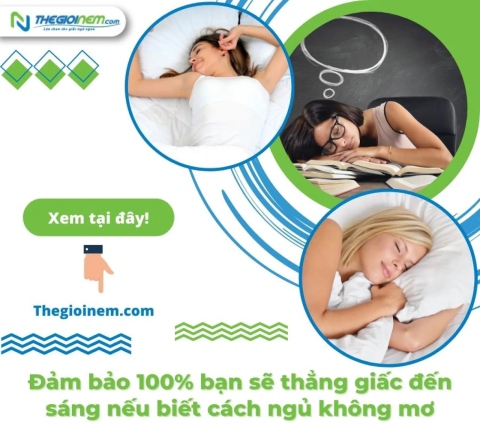 Đảm bảo 100% bạn sẽ thẳng giấc đến sáng nếu biết cách ngủ không mơ