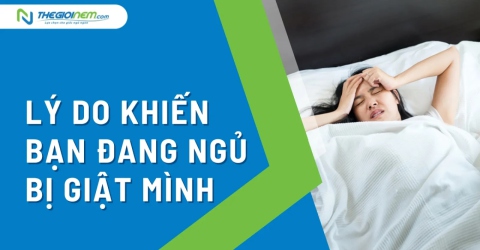 Lý do khiến bạn đang ngủ bị giật mình