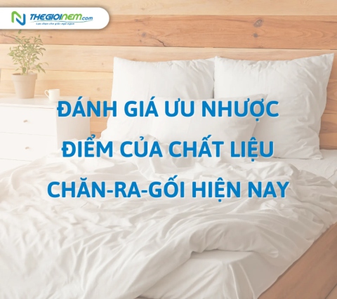 Đánh Giá Ưu Nhược Điểm Của Chất Liệu Chăn-Ra-Gối Hiện Nay