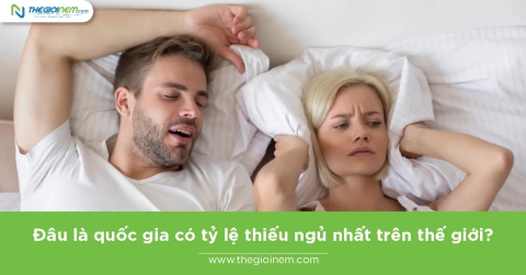 Đâu là quốc gia có tỷ lệ thiếu ngủ nhất trên thế giới?