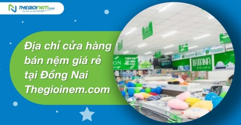 Địa chỉ cửa hàng bán nệm giá rẻ tại Đồng Nai - Thegioinem.com