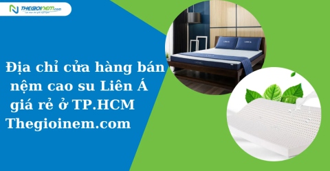 Địa Chỉ Cửa Hàng Bán Nệm Cao Su Liên Á Giá Rẻ Ở TP.HCM - Thegioinem.com