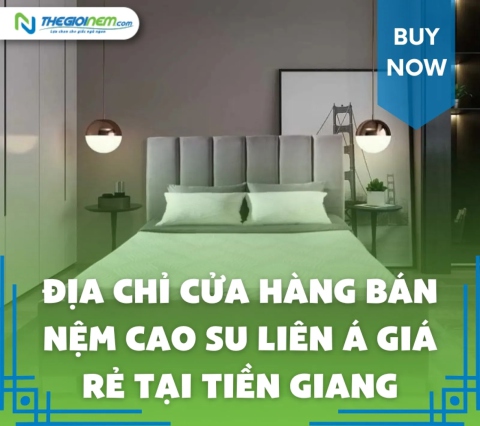 Địa chỉ cửa hàng bán nệm cao su Liên Á giá rẻ tại Tiền Giang