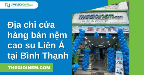 Địa chỉ cửa hàng bán nệm cao su Liên Á tại Bình Thạnh - Thegioinem.com