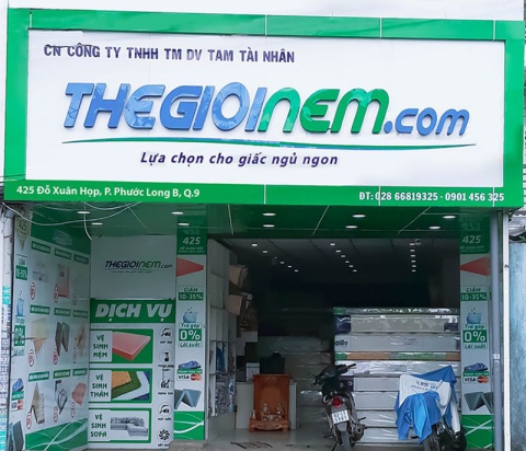 Địa Chỉ Cửa Hàng Bán Nệm Cao Su Liên Á Tại Quận 9 - Thegioinem.com