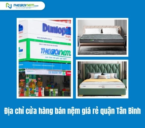 Địa chỉ cửa hàng bán nệm giá rẻ quận Tân Bình