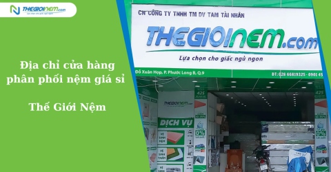 Địa chỉ cửa hàng phân phối nệm giá sỉ - Thế Giới Nệm