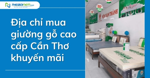 Địa chỉ mua giường gỗ cao cấp Cần Thơ khuyến mãi