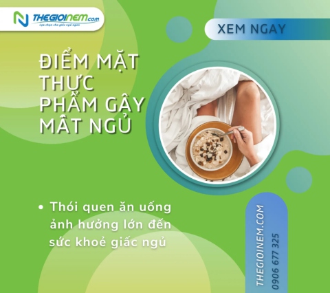 Điểm mặt các thực phẩm gây mất ngủ mà bạn nên tránh | Thegioinem.com