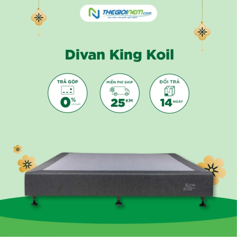 Divan King Koil Khuyến Mãi Giảm Giá 25% Tại Thegioinem.com