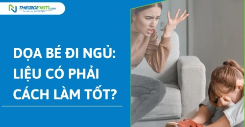 Dọa bé đi ngủ: Liệu có phải cách làm tốt?