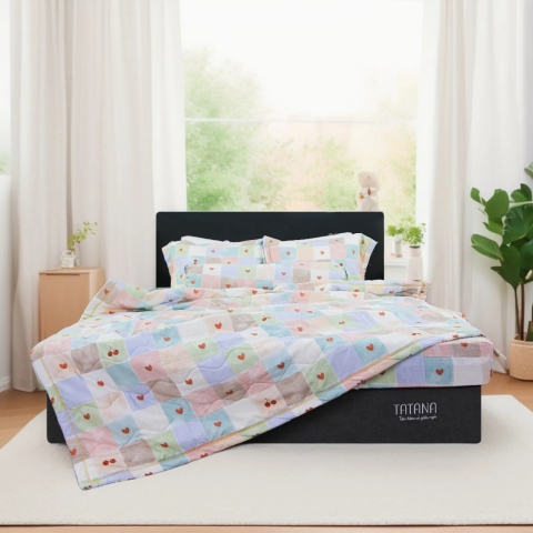 Ga Cotton Đũi Tatana CD01 Khuyến Mãi 25% Tại Thế Giới Nệm