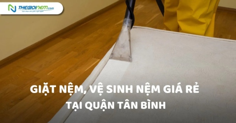 Giặt Nệm, Vệ Sinh Nệm Uy Tín Giá Rẻ Tại Quận Tân Bình | Thegioinem.com