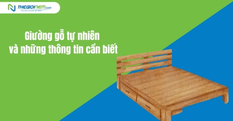 Giường gỗ tự nhiên và những thông tin cần biết