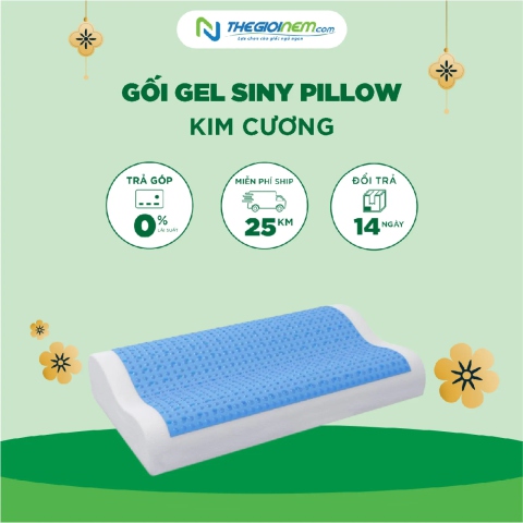 Gối Gel Siny Pillow Kim Cương