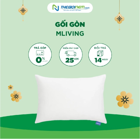 Gối Gòn Mliving Liên Á Khuyến Mãi 10%  Tại Thegioinem.com