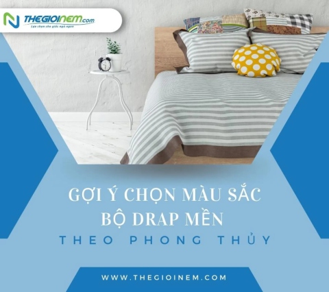 Gợi ý chọn màu sắc bộ Drap mền theo phong thủy | Thegioinem.com