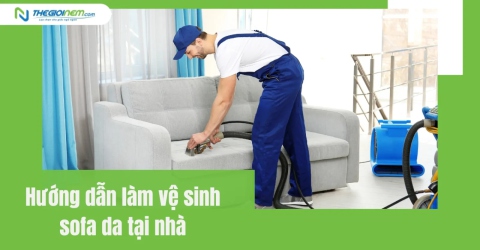 Hướng Dẫn Làm Vệ Sinh Sofa Da Tại Nhà | Thegioinem.com