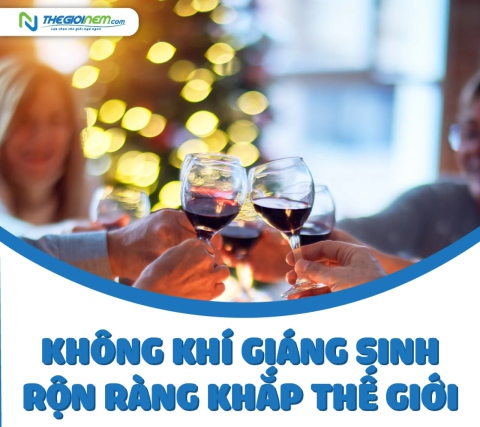 Không khí Giáng sinh rộn ràng ở khắp thế giới