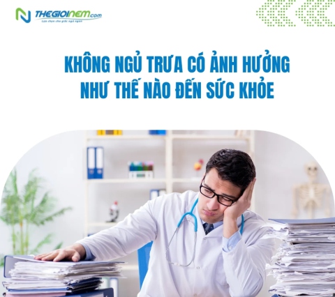 Không ngủ trưa có ảnh hưởng như thế nào đến sức khỏe