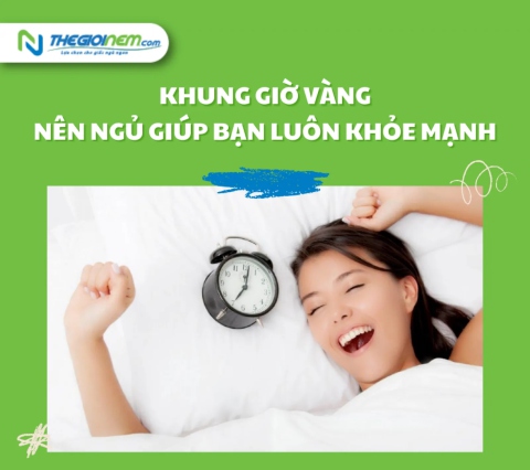 Khung giờ vàng nên ngủ giúp bạn luôn khỏe mạnh