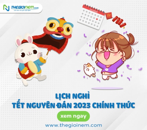 Lịch nghỉ Tết Nguyên Đán 2023 chính thức