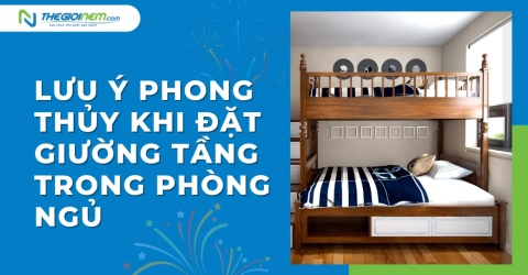 Lưu ý phong thủy khi đặt giường tầng trong phòng ngủ