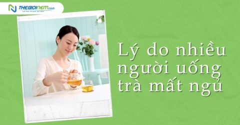 Lý do nhiều người uống trà mất ngủ