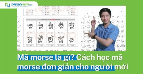 Mã morse là gì? Cách học mã morse đơn giản cho người mới