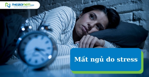 Mất ngủ do stress: Nguyên nhân và cách khắc phục