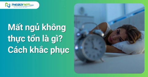 Mất ngủ không thực tổn là gì? Cách khắc phục