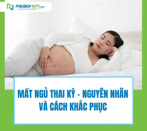 Mất ngủ thai kỳ - nguyên nhân và cách khắc phục