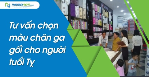 Tư vấn chọn màu chăn ga gối cho người tuổi Tỵ