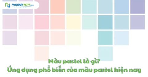 Màu pastel là gì? Ứng dụng phổ biến của màu pastel hiện nay