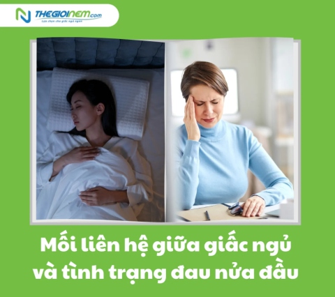 Mối liên hệ giữa giấc ngủ và tình trạng đau nửa đầu