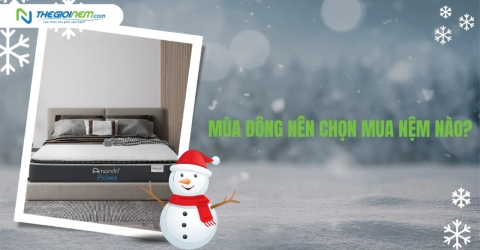 Mùa đông nên chọn mua nệm nào?